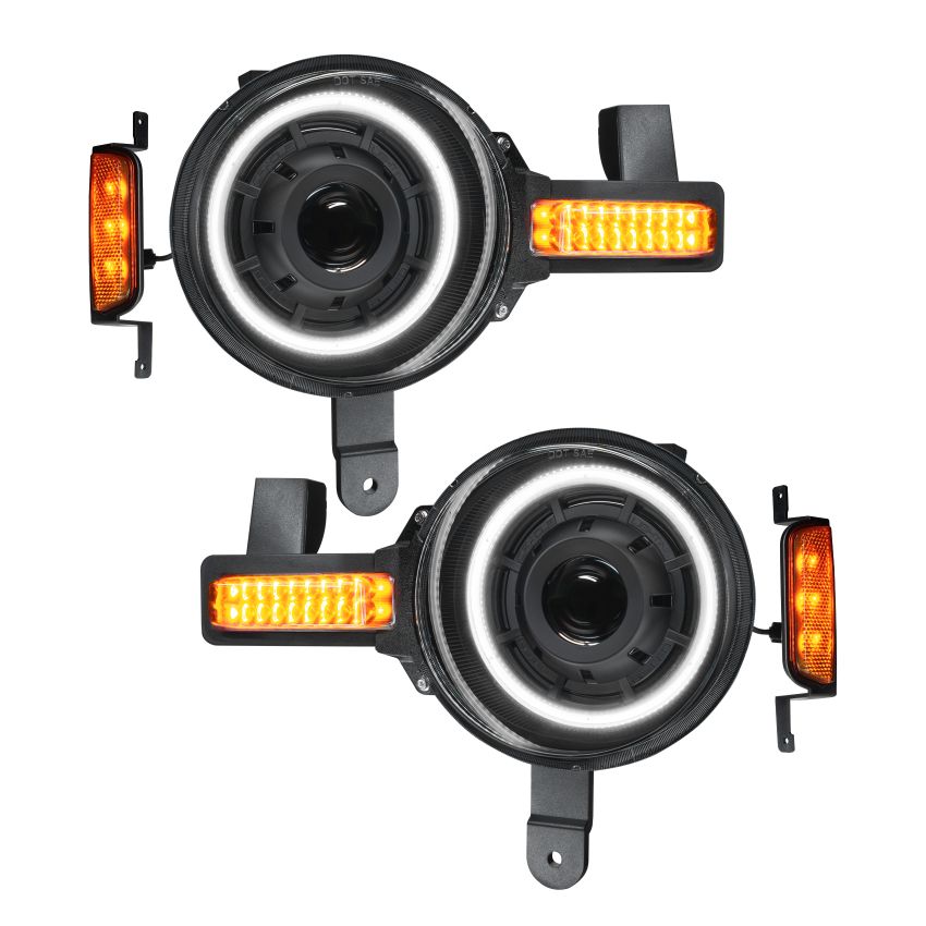 Oracle Lighting 5886-023 Oculus(TM) Bi-LED Projector Headlights -2021+ Ford Bronco - Switchback