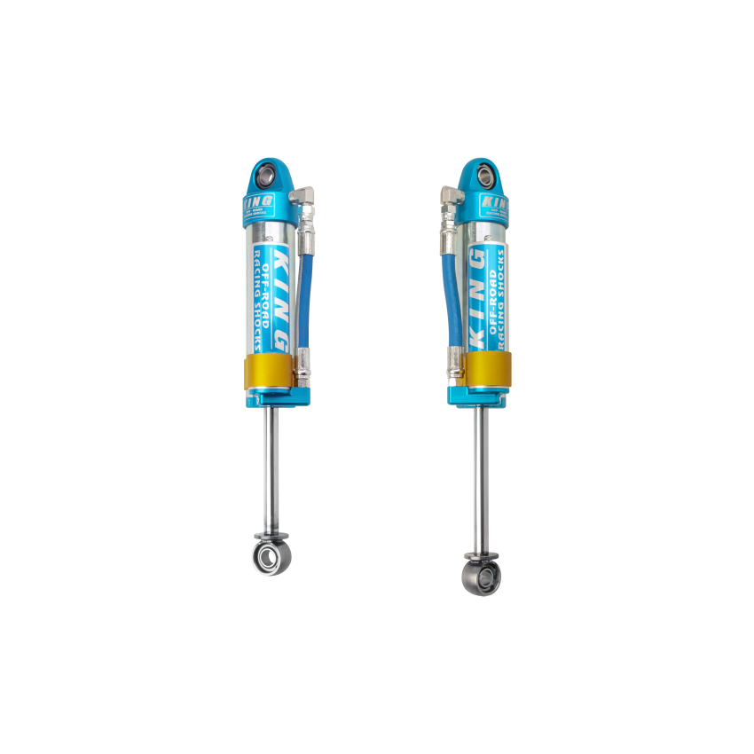 King Shocks 96-04 Toyota Tacoma (6 Lug) Rear 2.5 Dia Piggy Hose Reservoir Shock (Pair)