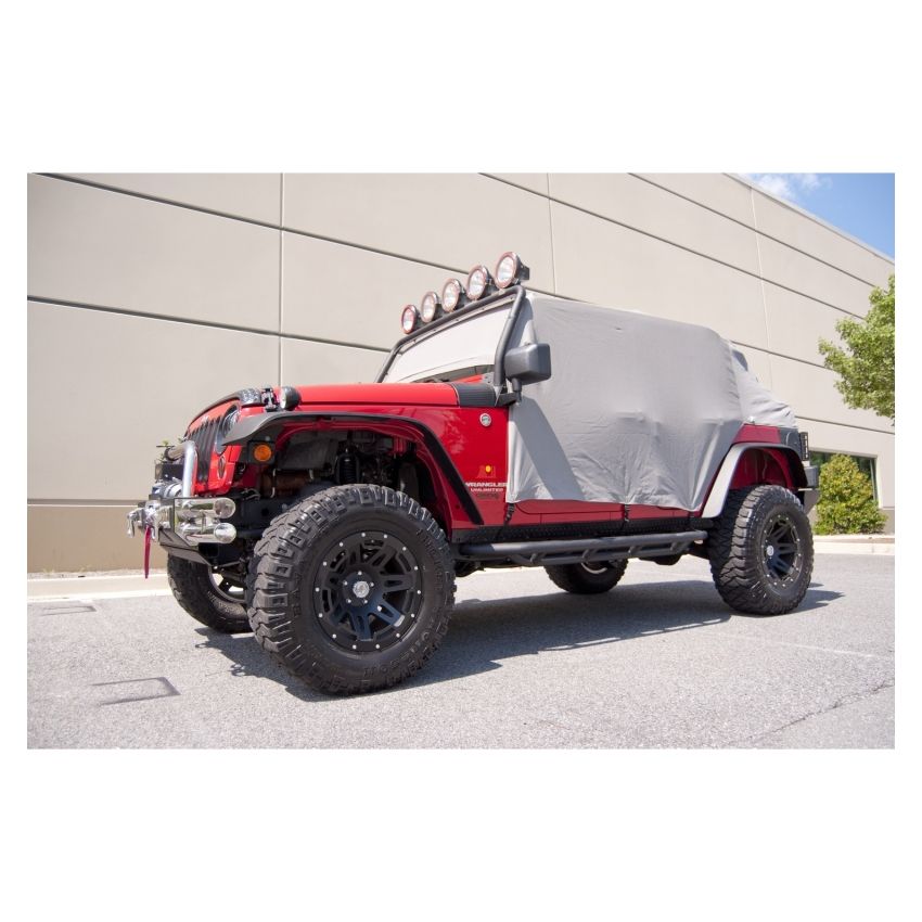 Rugged Ridge Cab Cover Gray 07-18 Jeep 4-Door Jeep Wrangler JK