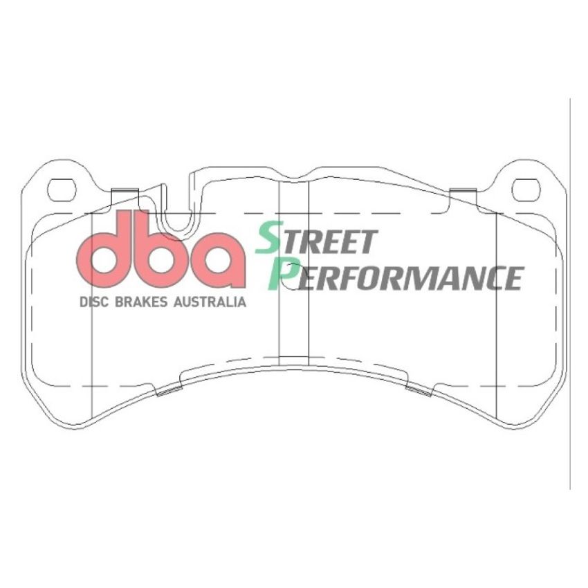 DBA 08-10 Mercedes-Benz SLK55 AMG SP500 Front Brake Pads