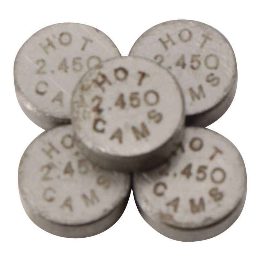 Hot Cams 5PK748245 07-16 CRF 150 R/2016 CRF 150 RB Big Wheel 2.450mm Shim Kit - 5 Pack