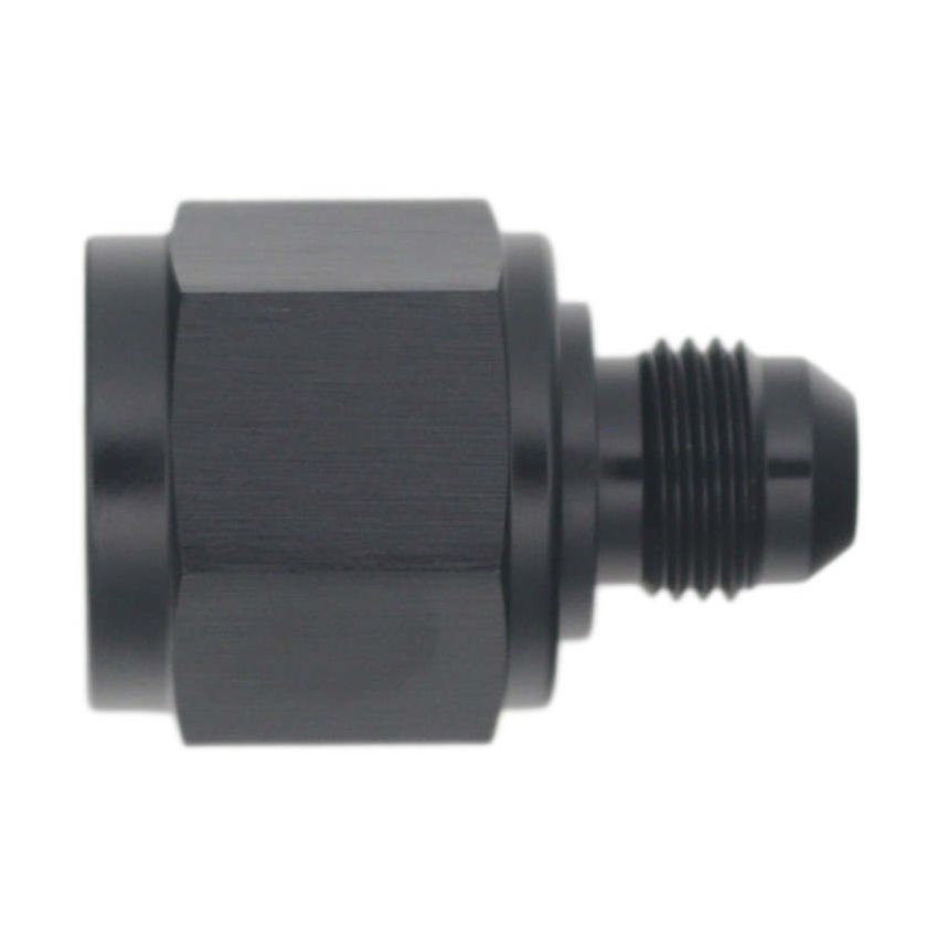 DeatschWerks 10AN Female Flare to 6AN Male Flare Reducer - Anodized Matte Black