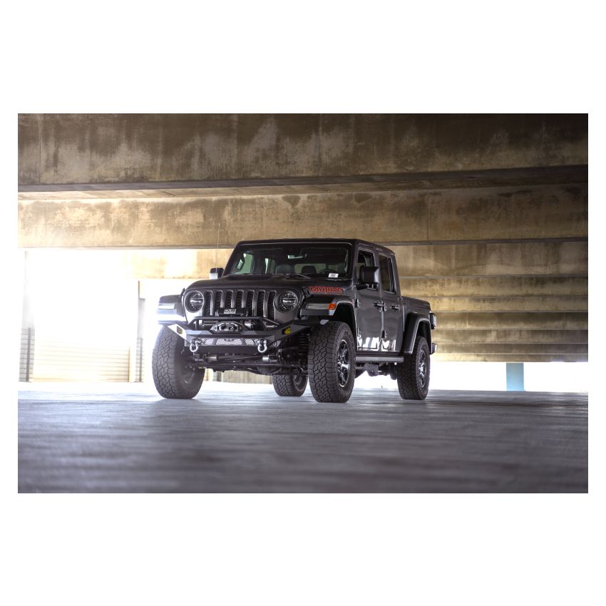 DV8 Offroad FBJL-12 07-18 Jeep Wrangler JK / 18-23 Wrangler JL / 20-23 Gladiator JT MTO Series Front Bumper