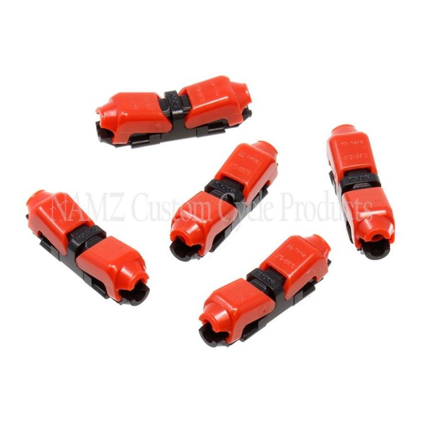 NAMZ NLS-S11 Lightning Splice Kit H-Connection 18-22g 1-Wire to 1-Wire (5 Pack)