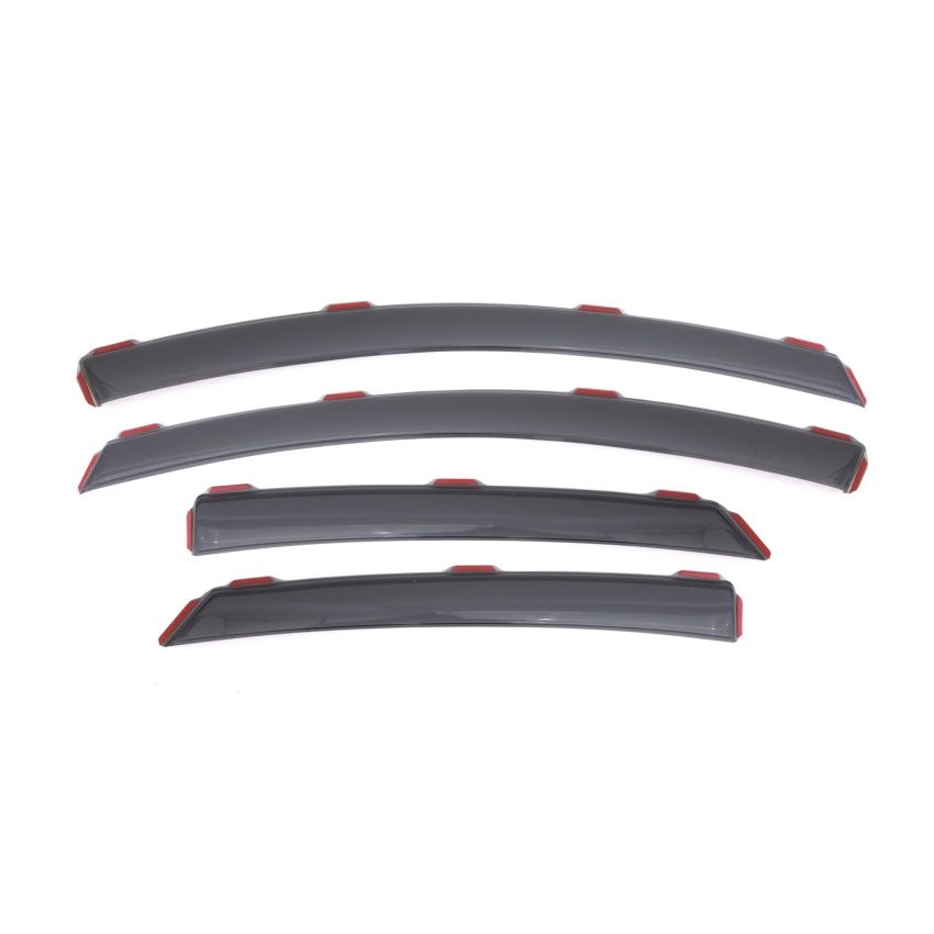 Lund 13-17 Ford Fusion Ventvisor Elite Window Deflectors - Smoke (4 Pc.)