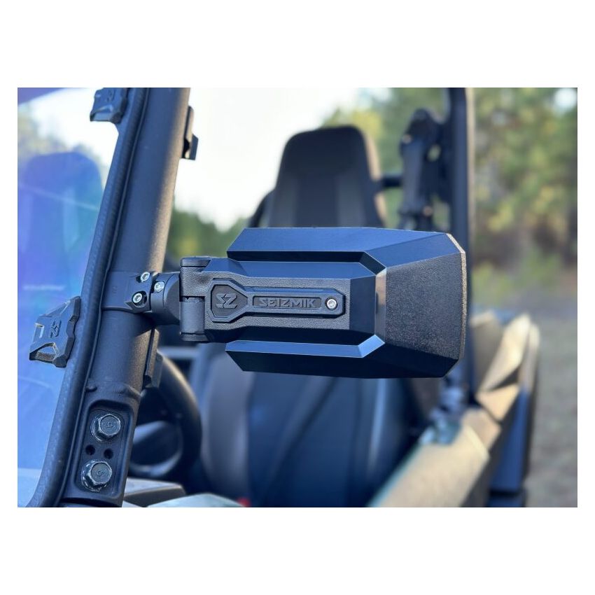 Seizmik 56-90093kit 04+ A Cat/ Hon/JD/ Kaw/ Pol/ Suz/ Yam Trailrider Sideview Mirror - 1.75 in.