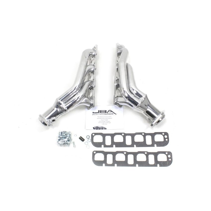 JBA 15-20 Chrysler 6.2/6.4L HEMI 1 7/8in Primary Silver Ctd Cat4Ward Header