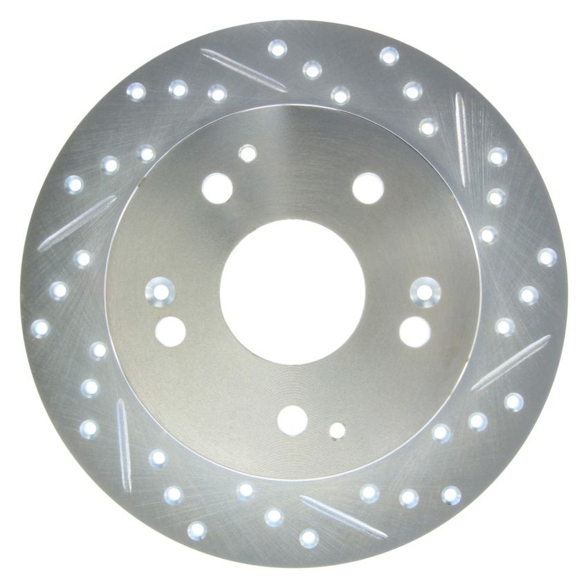 StopTech Select Sport Drilled & Slotted Rotor - Front Right