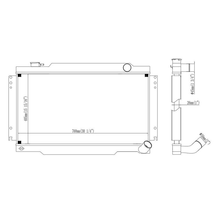 Reach International 41-1079 Radiator