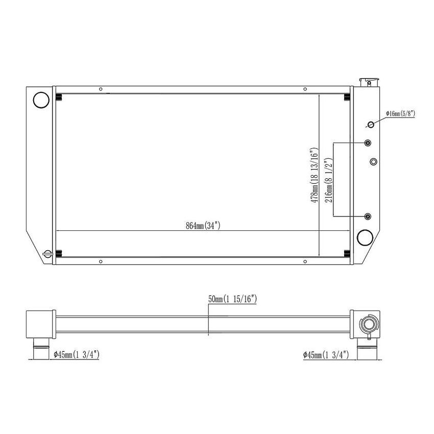 Reach International 41-1364 Radiator