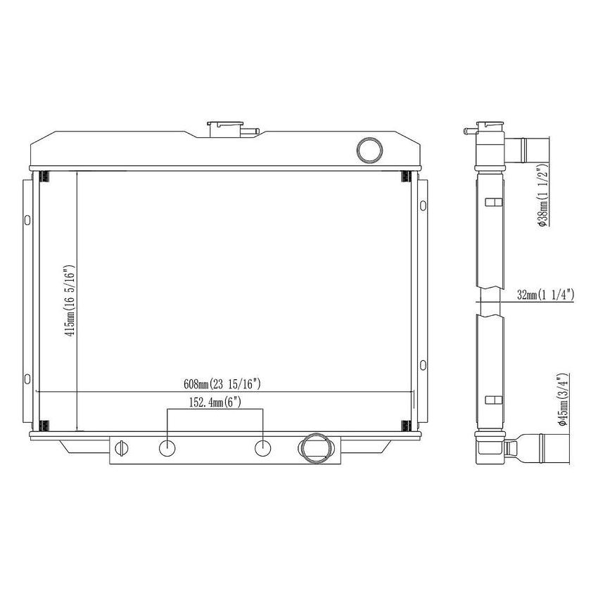 Reach International 41-338 Radiator
