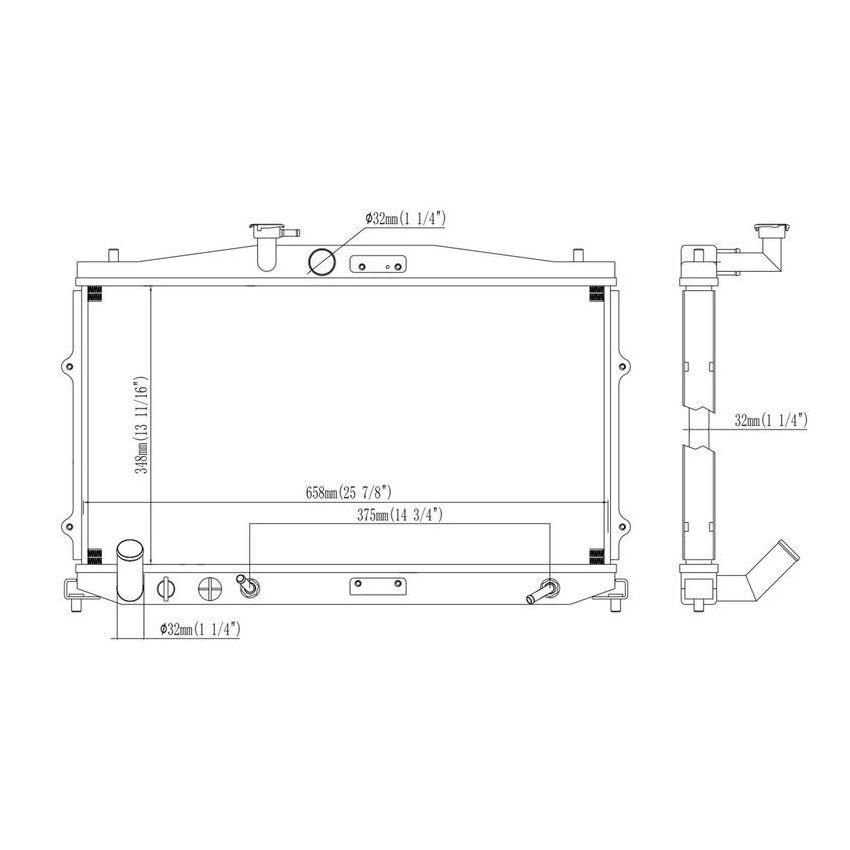 Reach International 41-39 Radiator