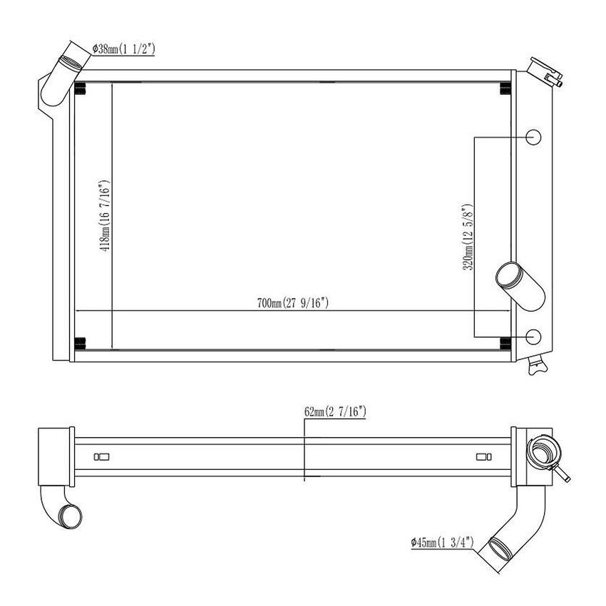 Reach International 41-478 Radiator
