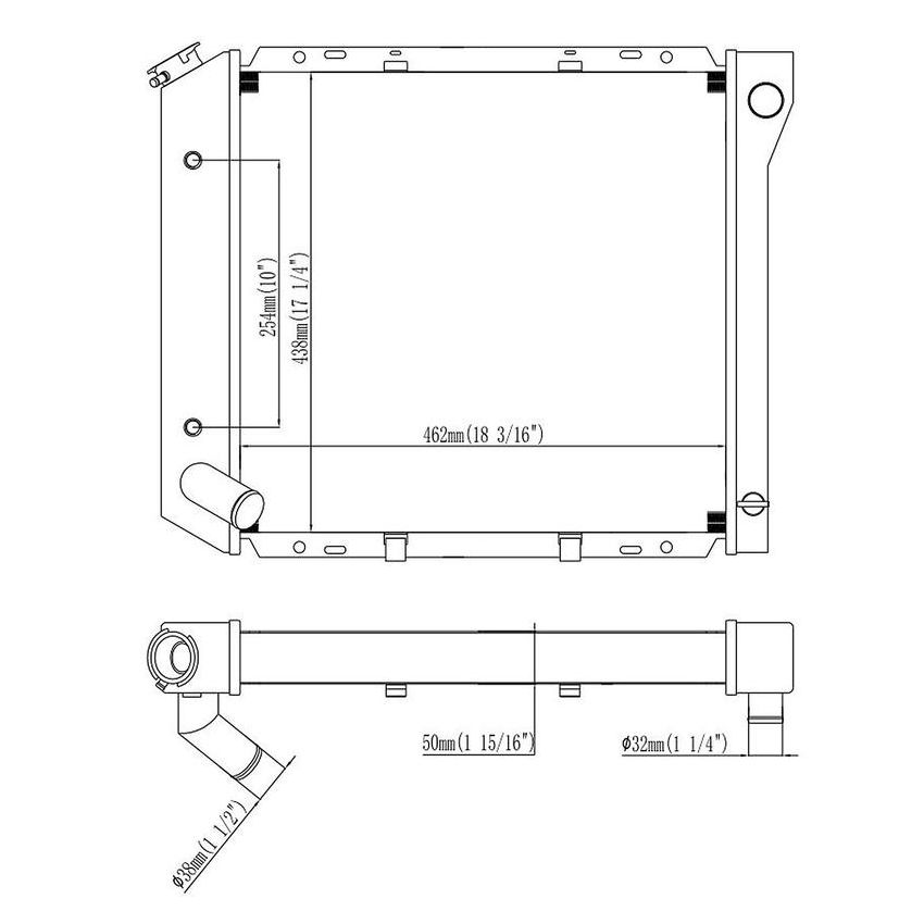 Reach International 41-916 Radiator