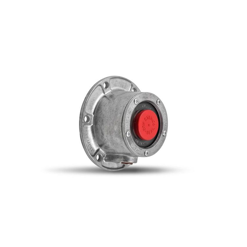 STEMCO 343-4024 HUB CAP WITH PIPE PLUG