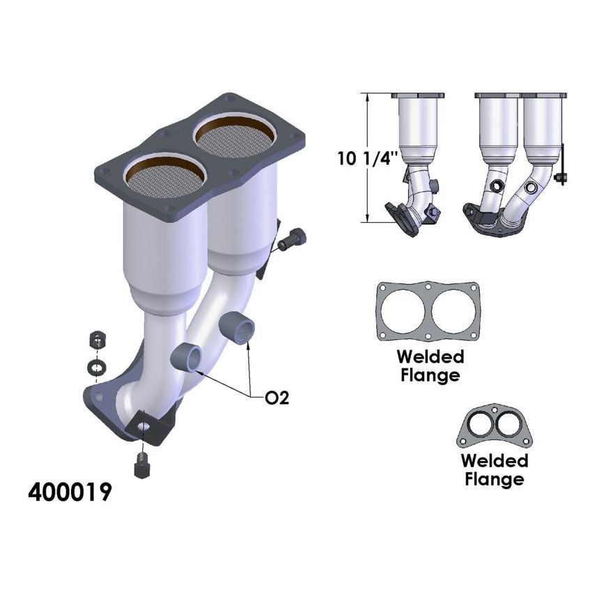 OEM Industries 400019 Catalytic Converter