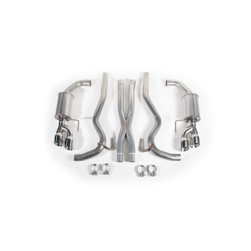 ROUSH 2018-2019 Ford Mustang 5.0L V8 Cat-Back Exhaust Kit (Fastback Only)