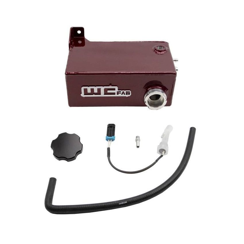 Wehrli WCF100647-FG 11-16 Chevrolet 6.6L LML Duramax OEM Placement Coolant Tank Kit - Fluorescent Green