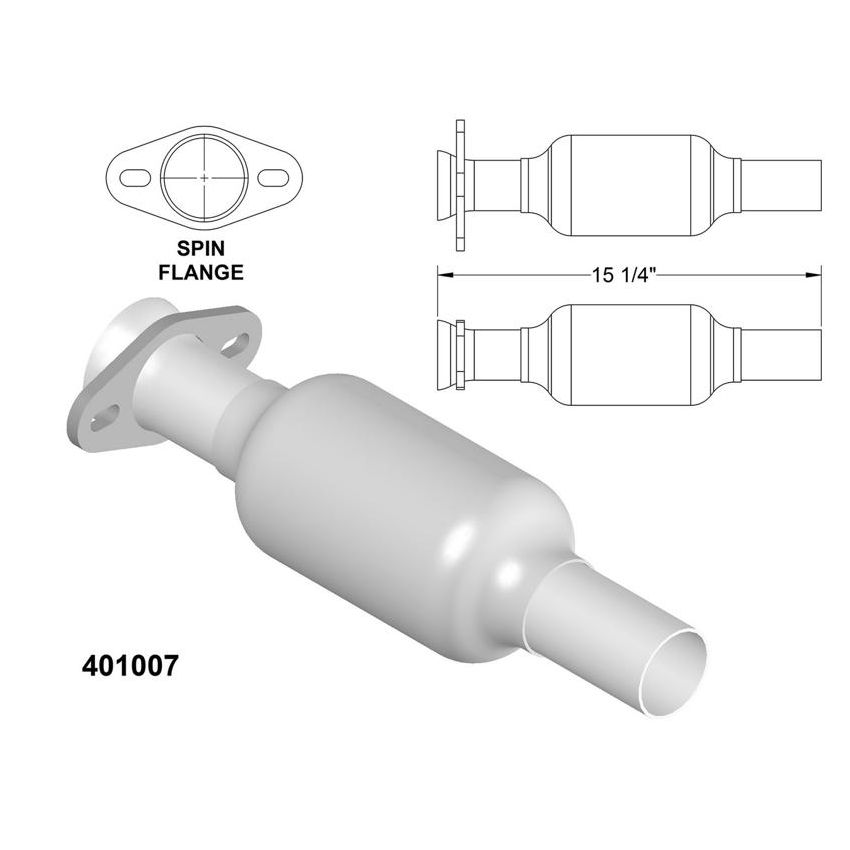 OEM Industries 401007 Catalytic Converter