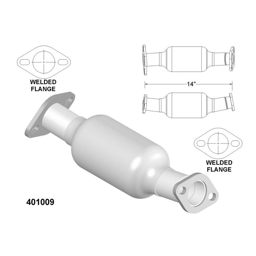 OEM Industries 401009 Catalytic Converter