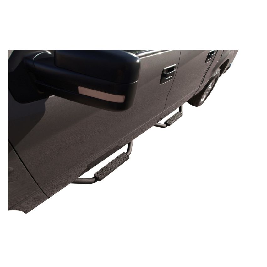 Rampage 1997-2006 Jeep Wrangler(TJ) Side Bar Drop Step Slimline - Black