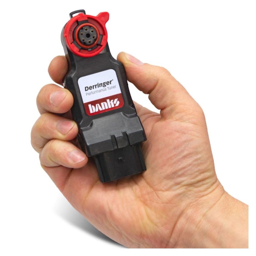 Banks Power 17-19 Ford F250/F350 6.7L Power Stroke Derringer Tuner (Gen 2) w/ Super Gauge