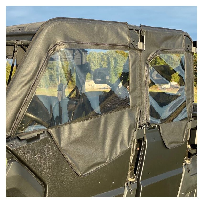 Seizmik 51-20986 17-22 Can Am Defender HD7-HD10 Soft Upper Door Kit