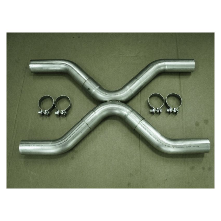 Stainless Works X-Style Crossover 3in