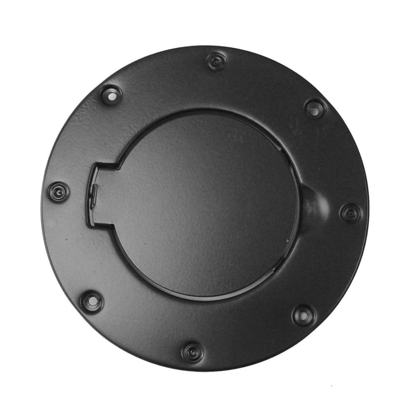 Non-Locking Gas Cap Door Black 97-06 Jeep Wran