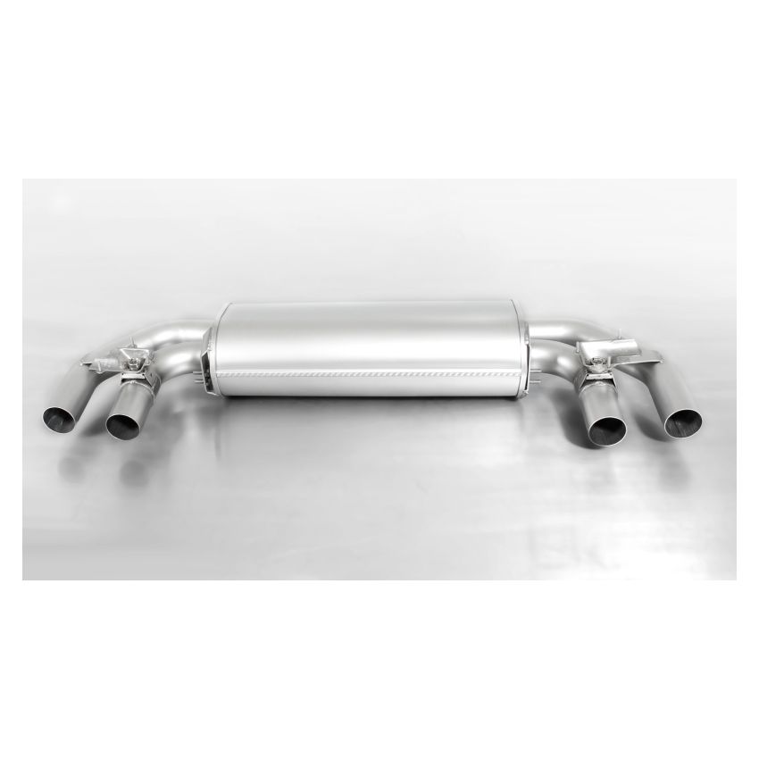 Remus 956014 0500 2014 Volkswagen Golf VII R 4Motion 2.0L TSI (CJX) Axle Back Exhaust (Tail Pipes Req)