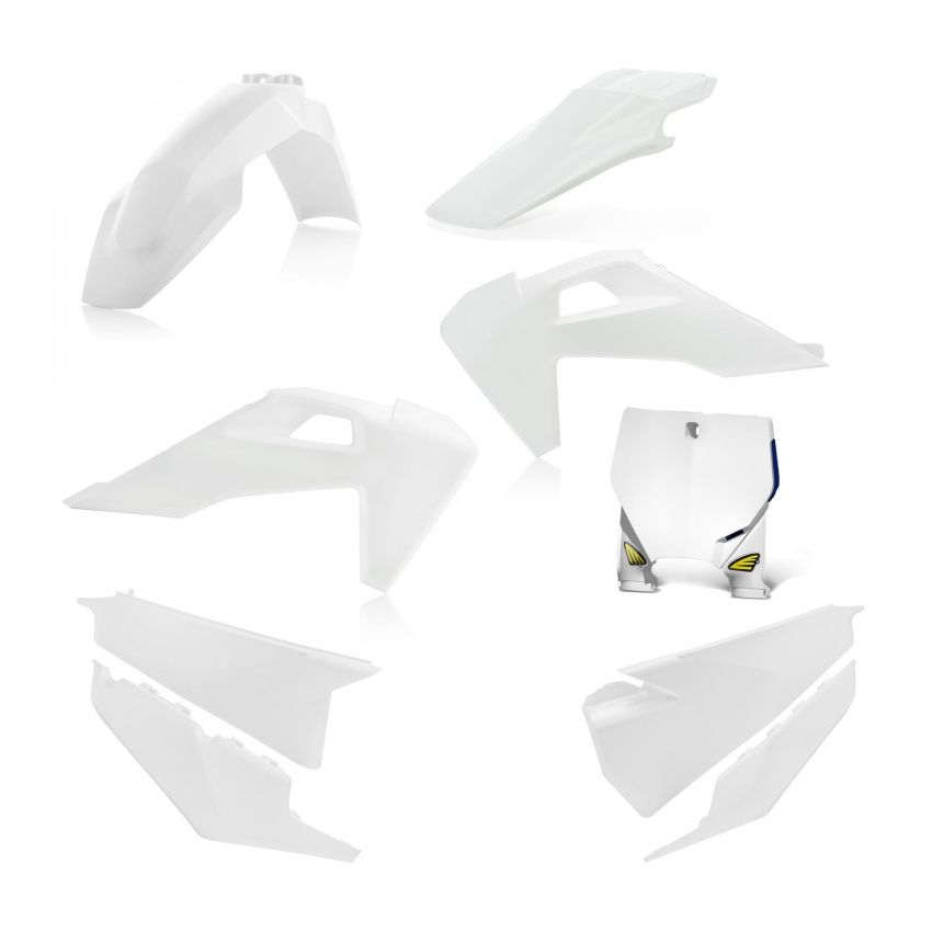 Cycra 1CYC-9429-42 19-22 Husqvarna FC250 5-pc Replica Body Kit - White