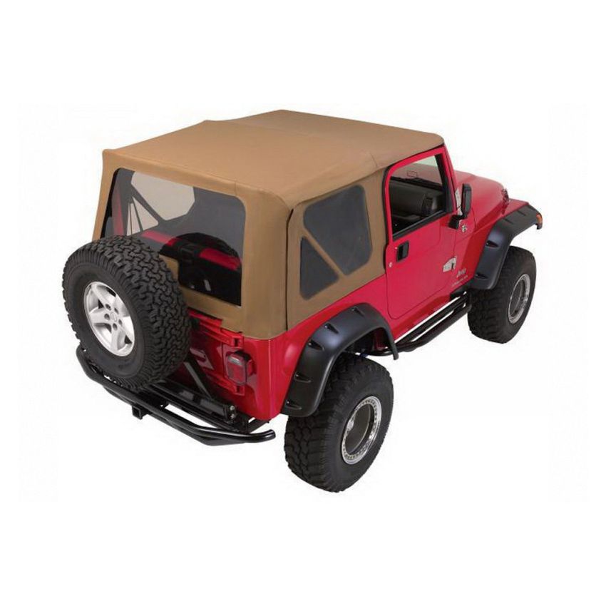 Rampage 68317 1997-2006 Jeep Wrangler(TJ) Complete Top - Spice Denim