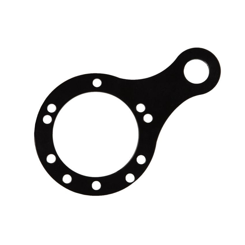 PRP Push To Talk Plate with Single Button- Black