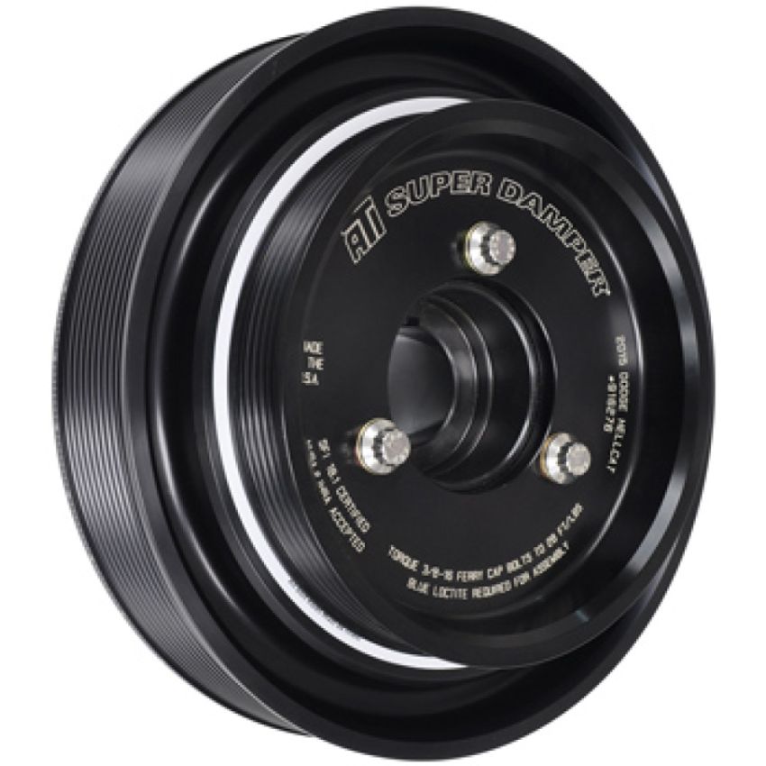 ATI ATI918485 Damper - 8.9in - AL - 6/10 Grv - 15+ Dodge Hellcat - 6.2L - 10 Per OD SC OEM A/C Drive - 3 Ring