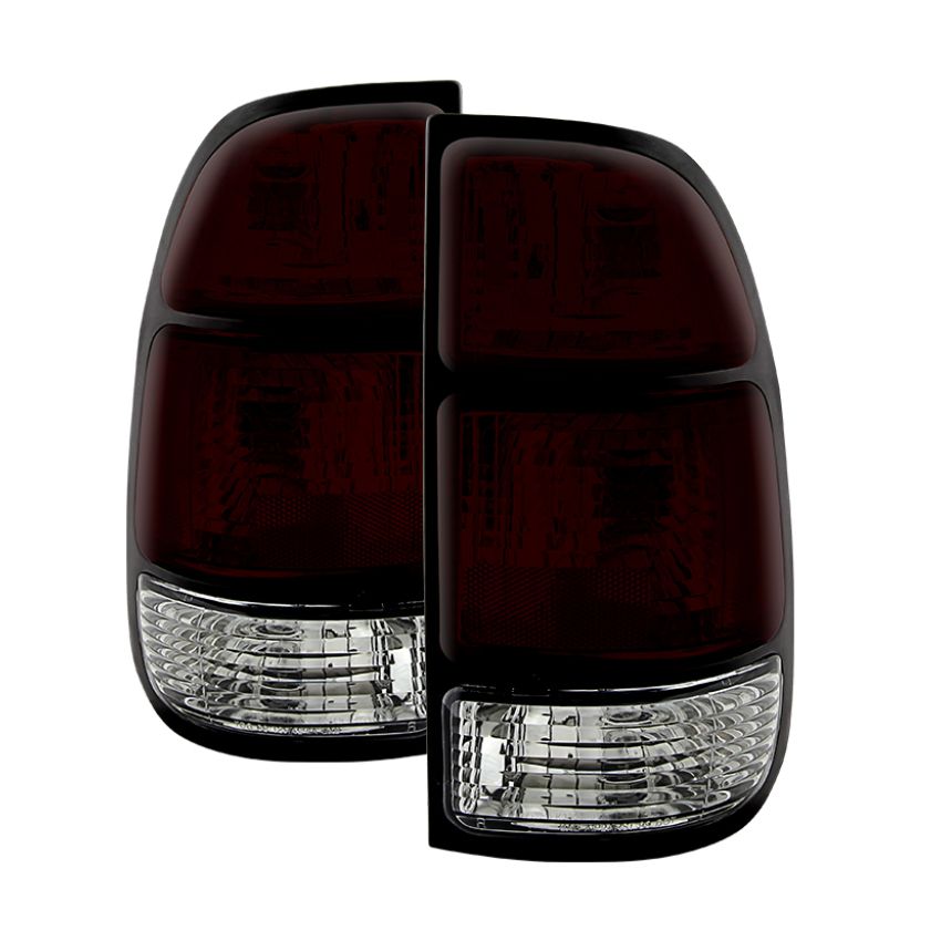 SPYDER 9028571 Xtune Toyota Tundra 00-06 OEM Style Tail Lights Dark Red ALT-JH-TTU00-OE-RSM