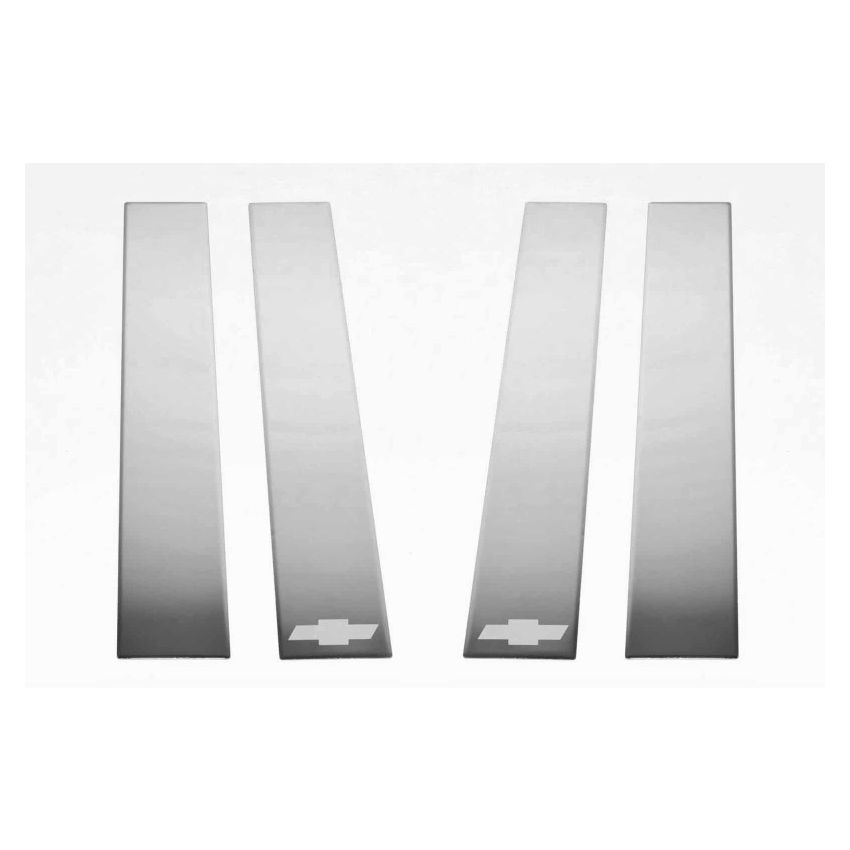 Putco 402670GM-1 19-20 Chevy Silv Fits Double Cab and Crew Cab - Bow Tie Etching