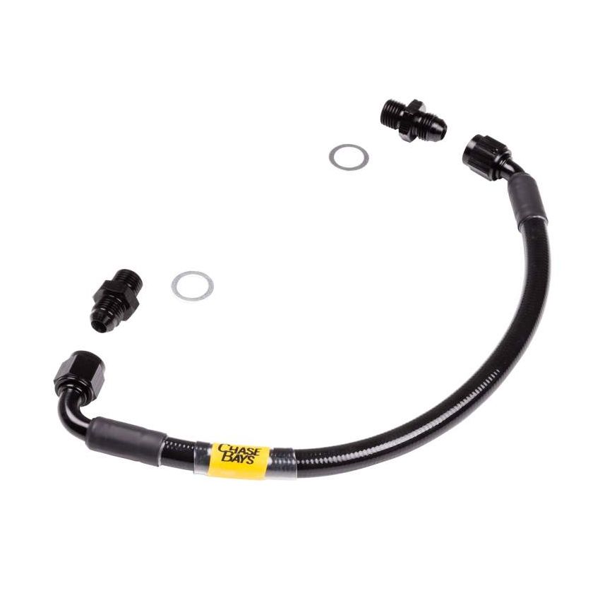 Chase Bays CB-E30-S50PS BMW E30 w/M50/S50/S52 (w/E36 Steering Rack) High Pressure Power Steering Hose
