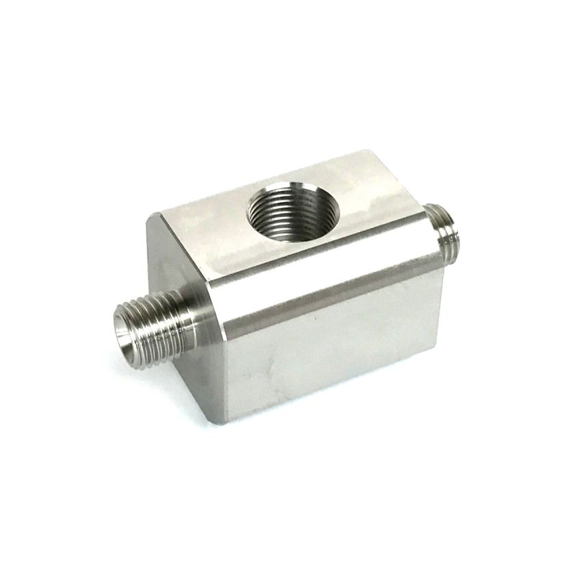 Fleece Performance Dodge 6.7L Cummins Dual Pump Junction Block w/ Rail Sensor Port (3.5mm ID)