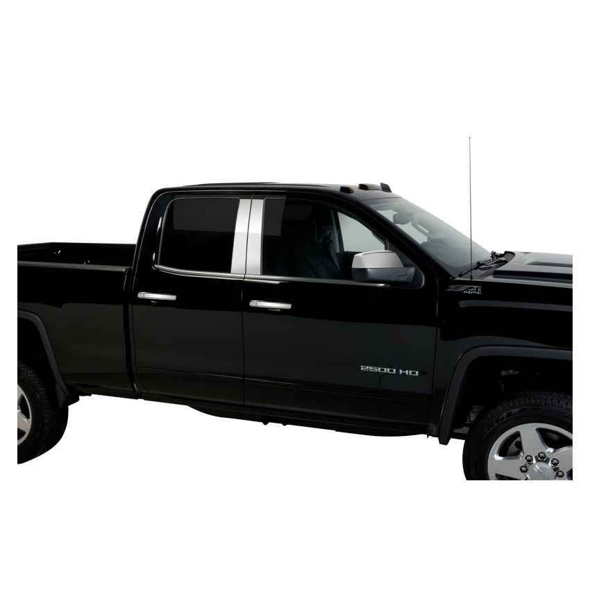 Putco 402669 14-18 Chevy Silv LD / GMC Sierra LD - Fits Dbl Cab/Crew Cab SS Pillar Posts Classic