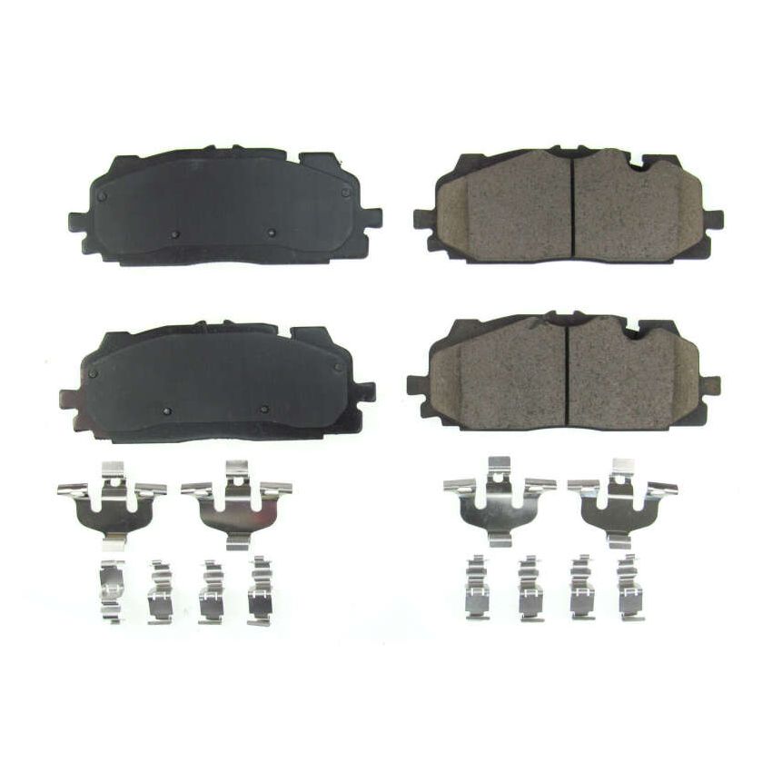 PowerStop 17-1894 PowerStop - Z17 Low-Dust Ceramic Brake Pads with Hardware