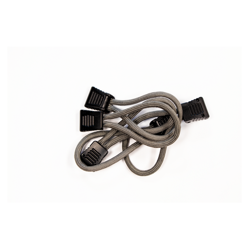 Fishbone Offroad Paracord Zipper Pulls 5 Pcs Graphite