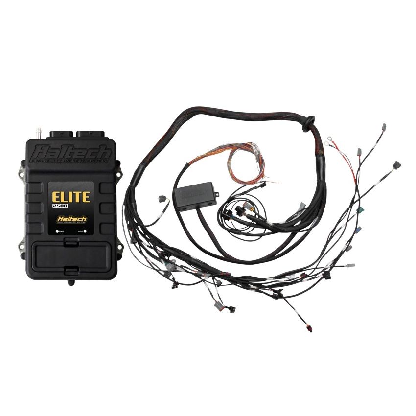 Haltech HT-151326 Elite 2500 Terminated Harness ECU Kit w/EV1 Injector Connectors