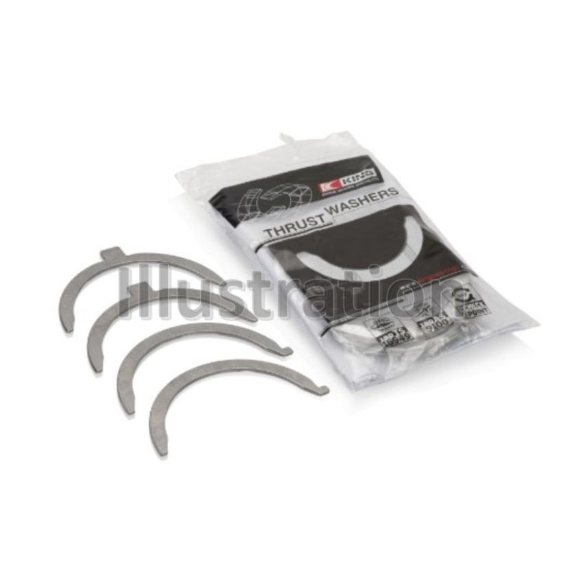 King Engine Bearings TW231AM King Toyota 1A/2A/3A/4A Thrust Washer Set