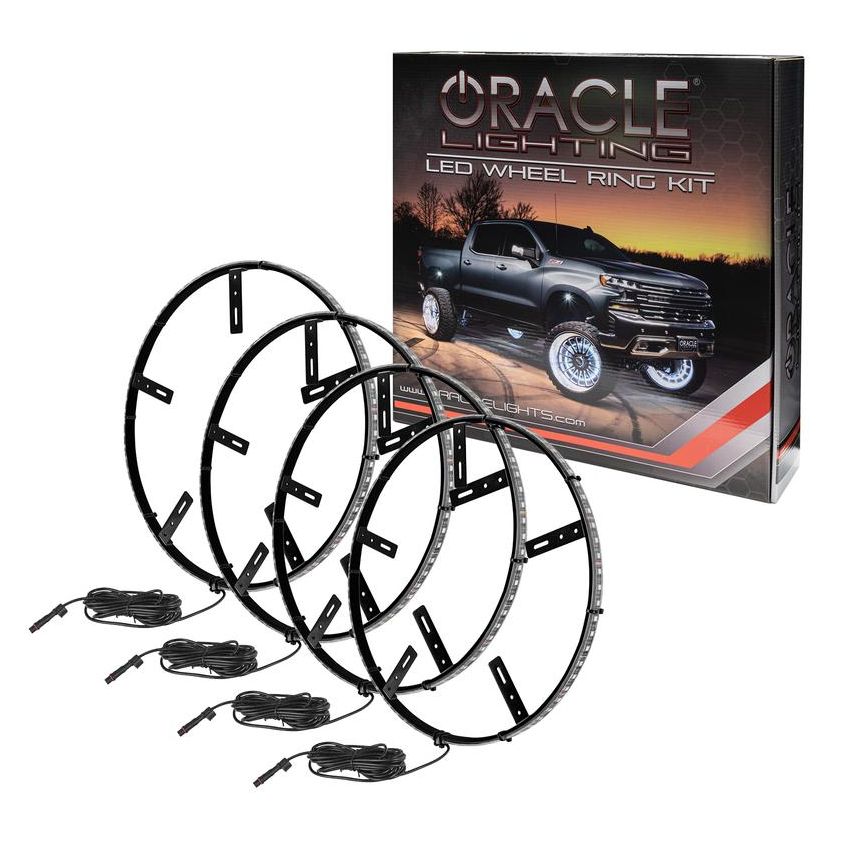 Oracle Lighting 4210-334 ORACLE Lighting LED Illuminated Wheel Rings - ColorSHIFT - 15in.