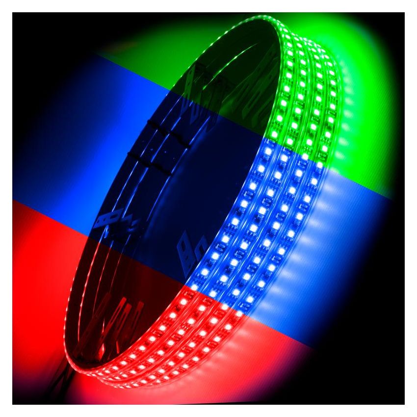 Oracle Lighting 4210-334 ORACLE Lighting LED Illuminated Wheel Rings - ColorSHIFT - 15in.
