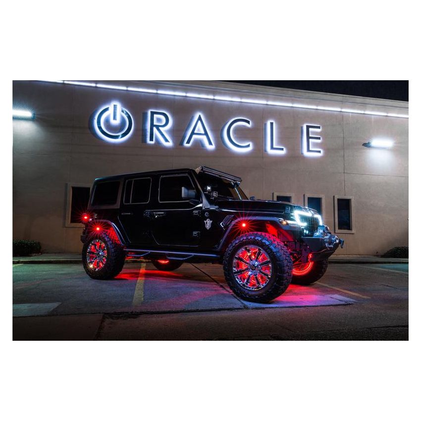 Oracle Lighting 4210-334 ORACLE Lighting LED Illuminated Wheel Rings - ColorSHIFT - 15in.