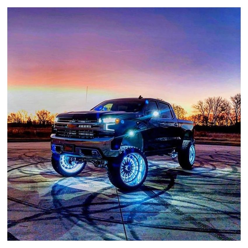 Oracle Lighting 4210-334 ORACLE Lighting LED Illuminated Wheel Rings - ColorSHIFT - 15in.