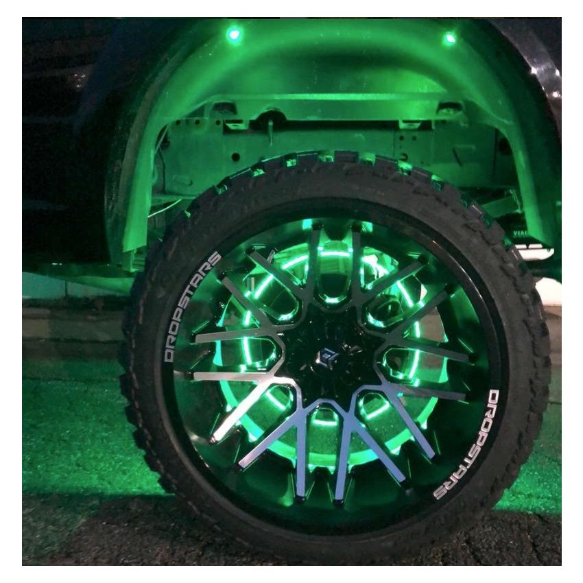 Oracle Lighting 4210-334 ORACLE Lighting LED Illuminated Wheel Rings - ColorSHIFT - 15in.