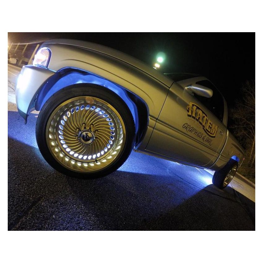 Oracle Lighting 4210-334 ORACLE Lighting LED Illuminated Wheel Rings - ColorSHIFT - 15in.