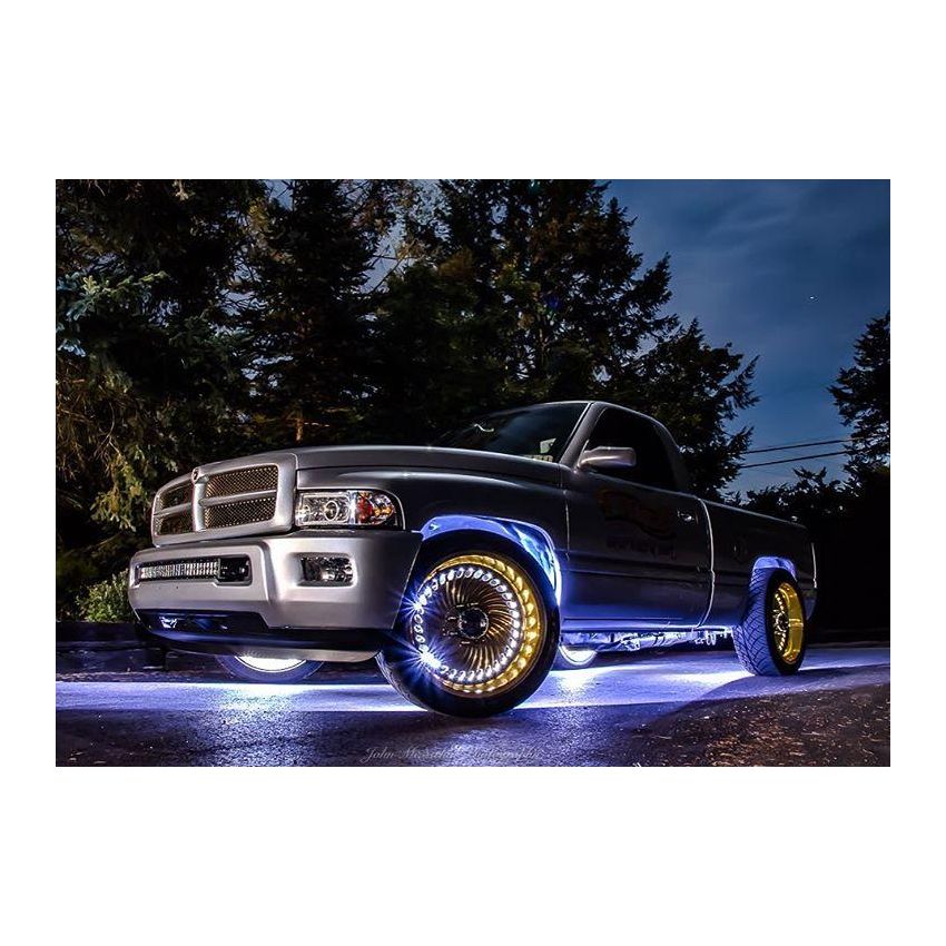 Oracle Lighting 4210-334 ORACLE Lighting LED Illuminated Wheel Rings - ColorSHIFT - 15in.